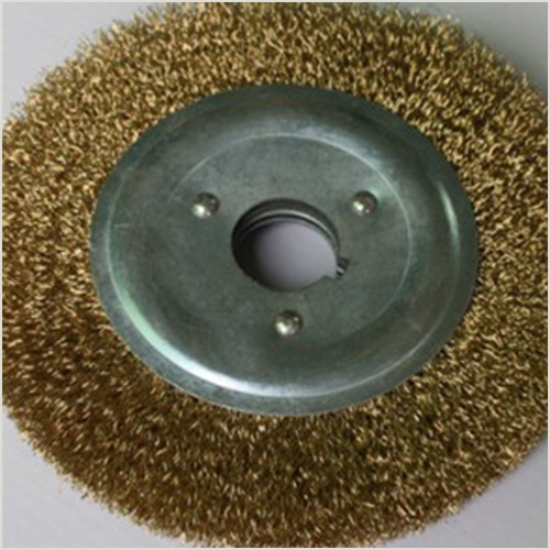 Brass wire brush